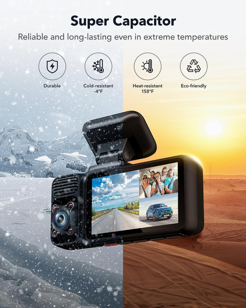 Redtiger F17 Elite Dash Cam: Ultimate Driving Safety Tool
