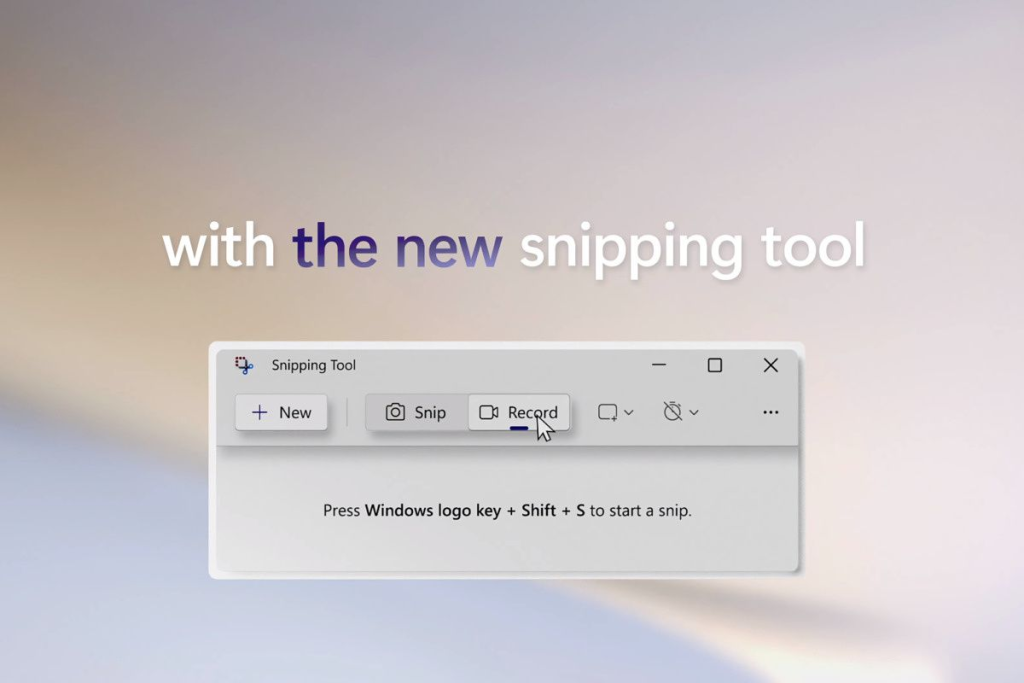 Snipping Tool Screen Recording: A Powerful New Update